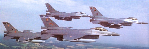 Belgian F-16s