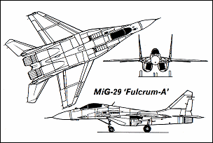 Mig-29A specs