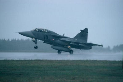 Gripen takeoff